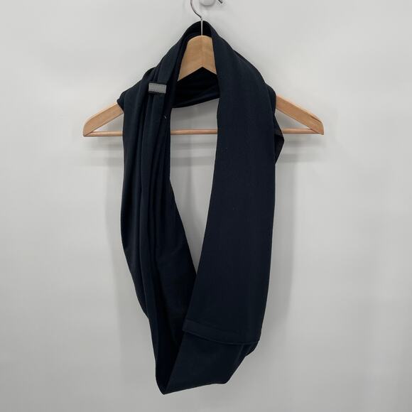 Lululemon Black & Blue Scarf Wrap Cover Up // One Size - Picture 3 of 8